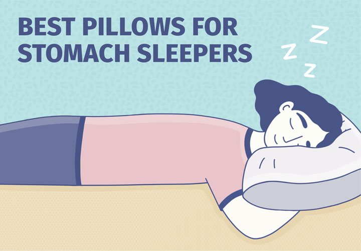 best pillows for stomach sleepers